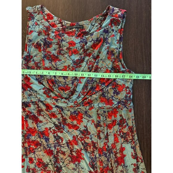 Peruvian Connection Floral Sleeveless Draped Bust Maxi Dress Size XL - Picture 5 of 6